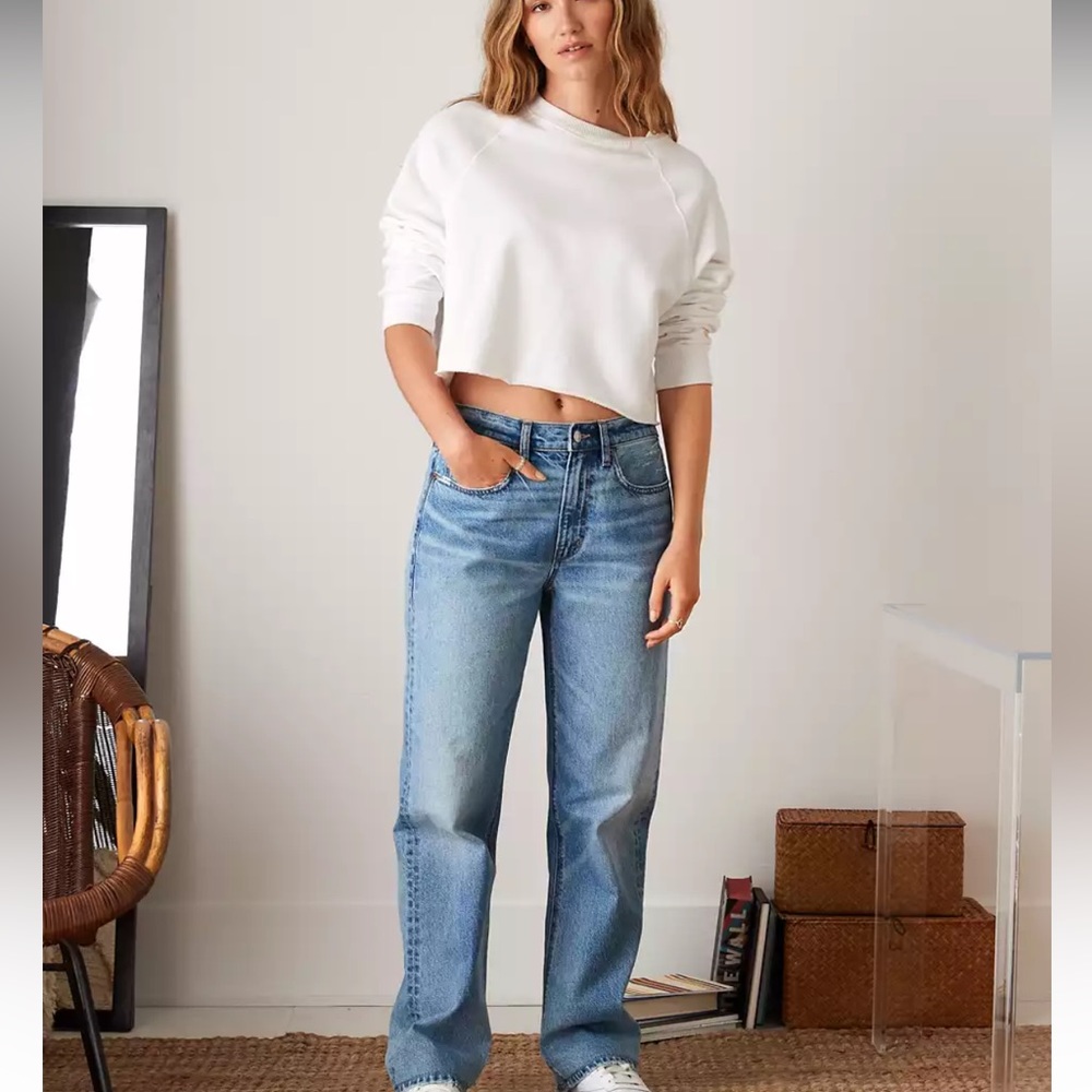 American Eagle Baggy Jean size 8 regular